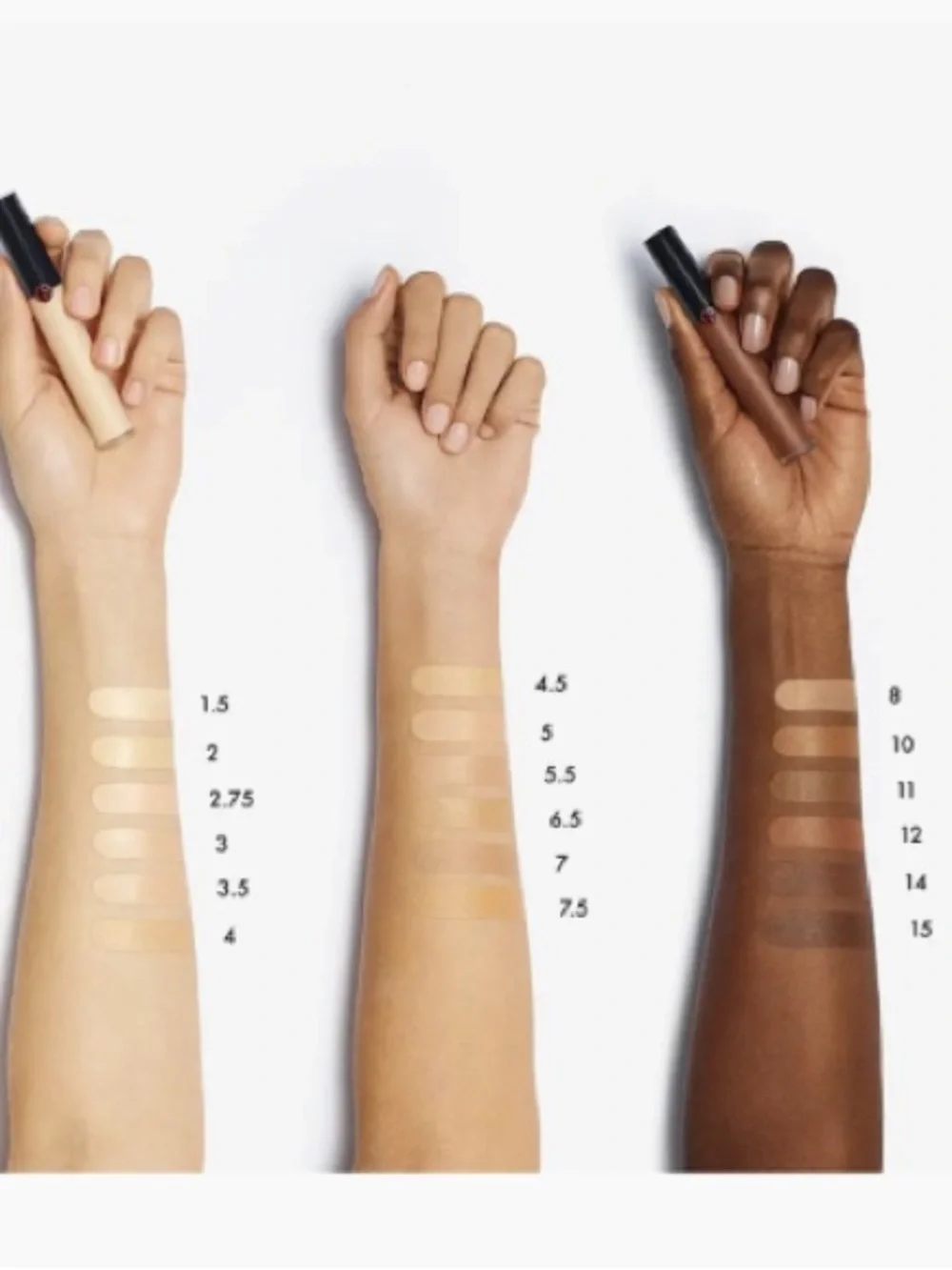Giorgio Armani Power Fabric+ Multi-Retouch Concealer Shade 2.75 Fair Neutral 6ml